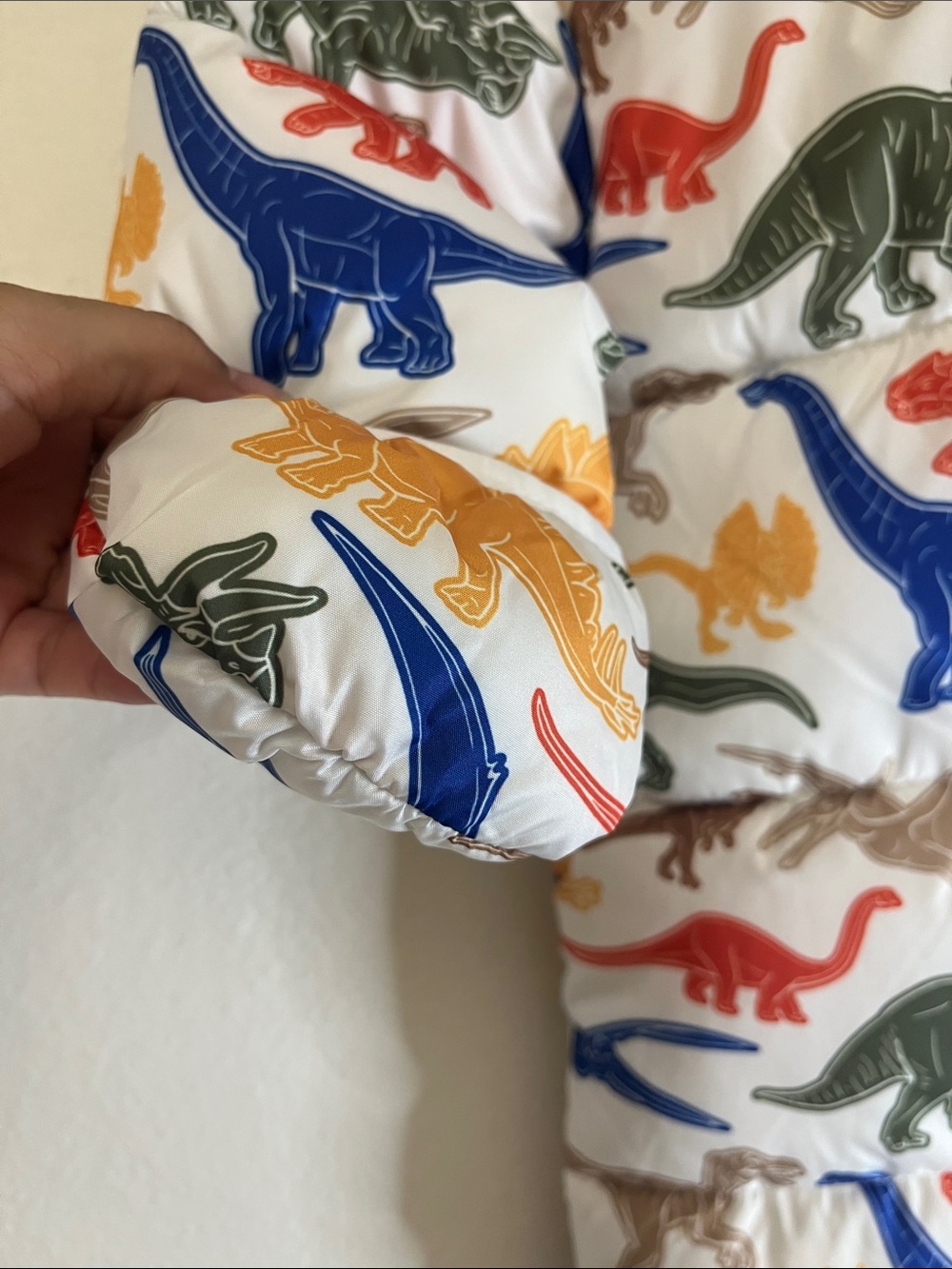 Okie Dokie Baby Boys Long Sleeve Pram Dinosaur print 18month - Picture 9 of 15